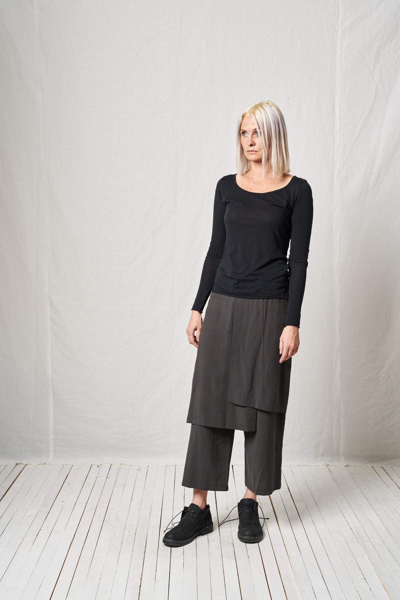 Wrap Trousers_Flowing Viscose