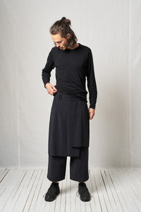 Wrap Trousers_Flowing Viscose
